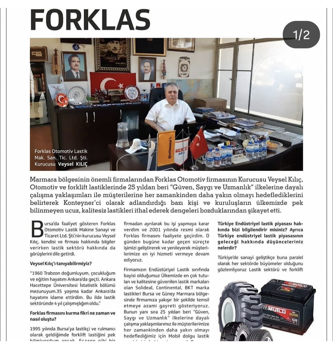 Forklas Otomotiv işlerinden görüntü