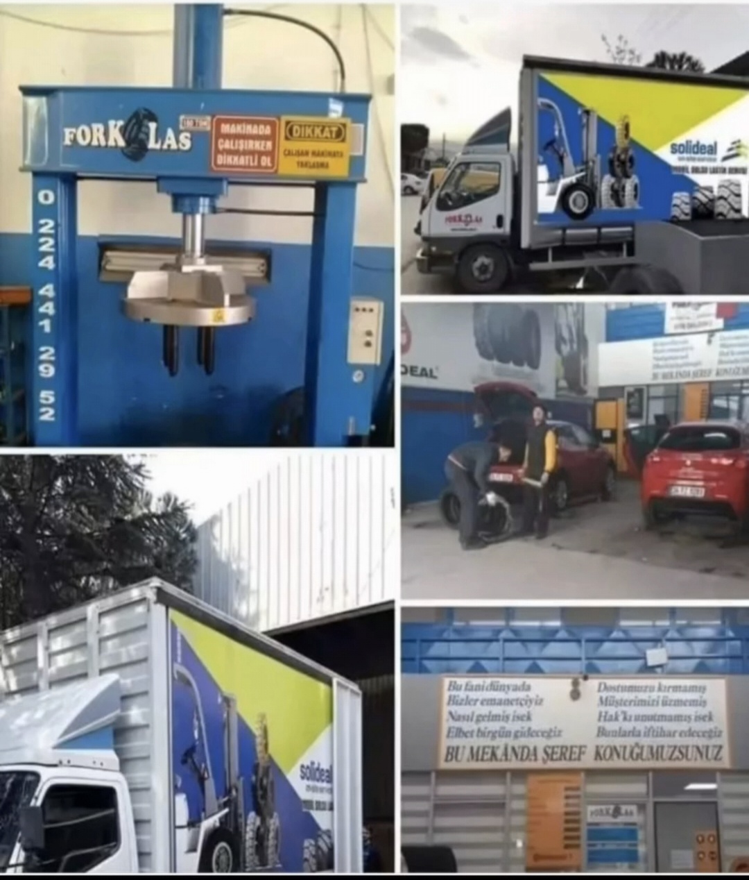 Forklas Otomotiv işlerinden görüntü